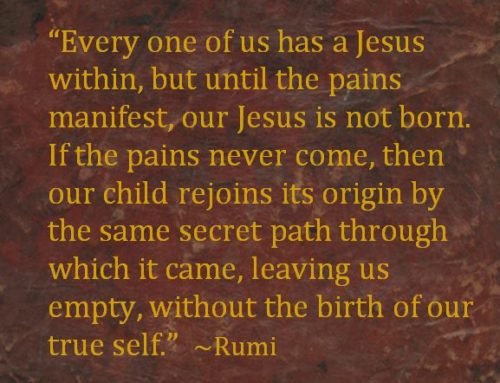 The Jesus within – let the pains lead you to your true self